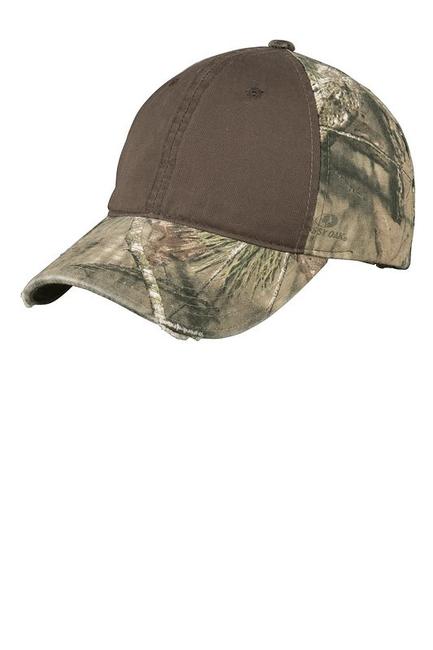 Port Authority - Camo Cap with Contrast Front Panel