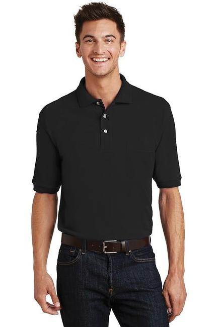 Port Authority - Pique Knit Polo with Pocket