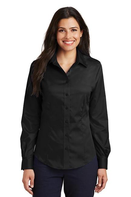Port Authority - Ladies Long Sleeve Non-Iron Twill Shirt
