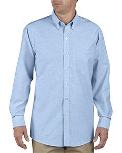 Unisex Button-Down Long-Sleeve Oxford Shirt