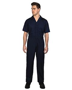 Unisex Twill Non-Insulated Short-Sleeve Coverall